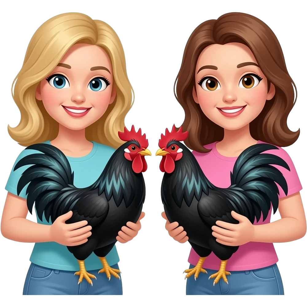 Women holding big black cock emoji
