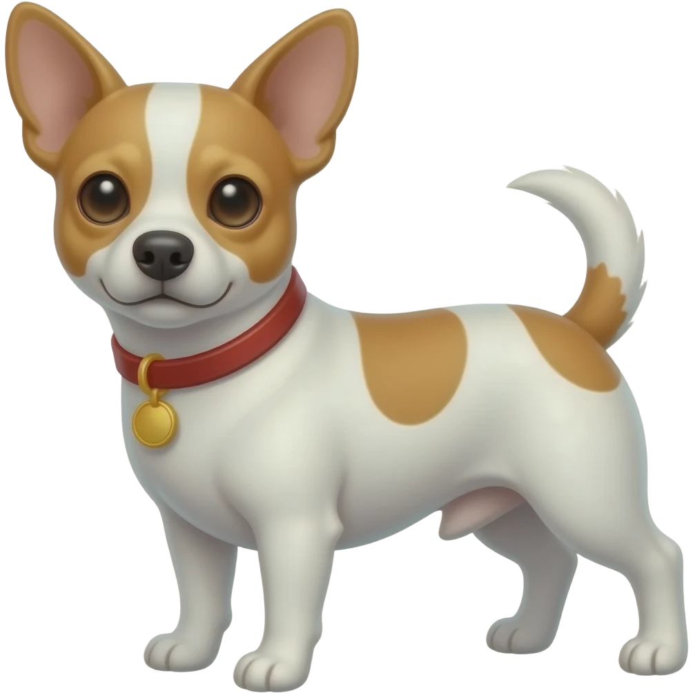 Jack Russel+chiwawa dog emoji
