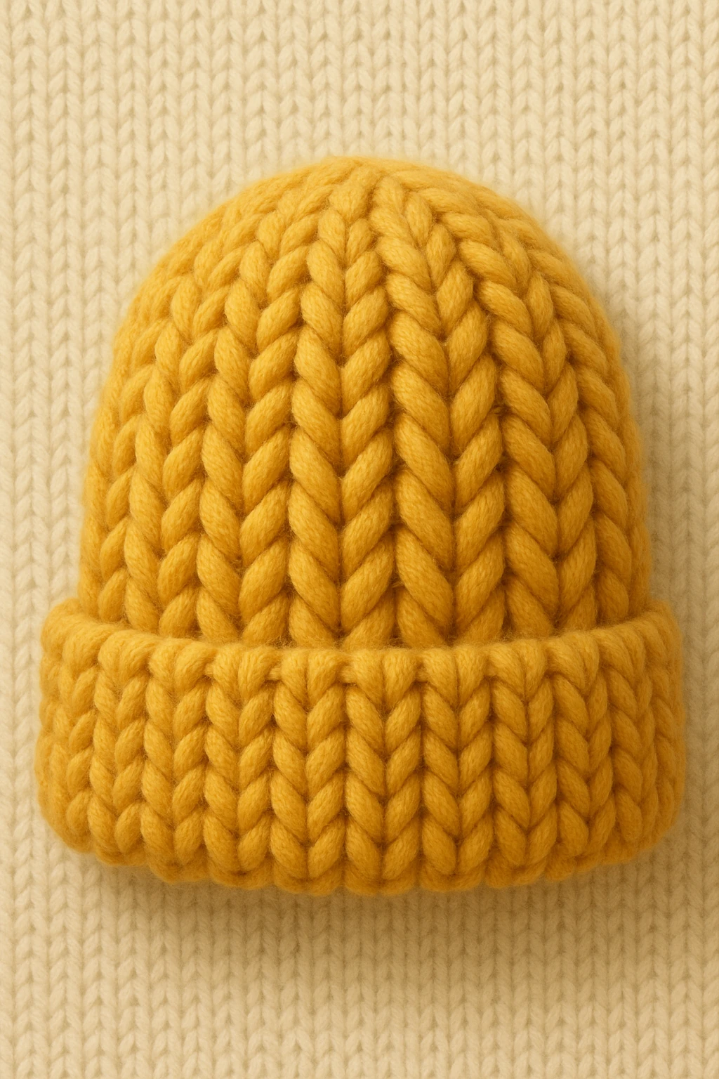yellow knit beanie emoji