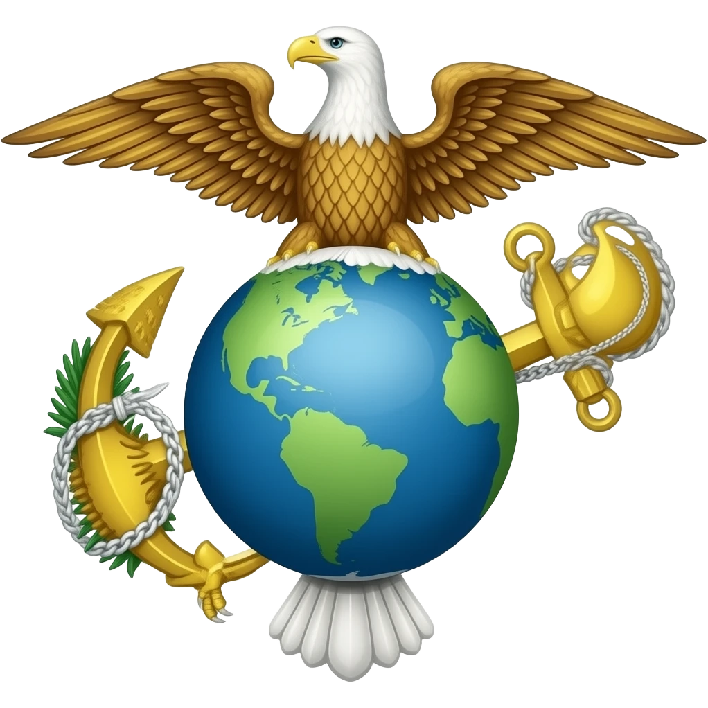Usmc eagle globe and anchor emoji