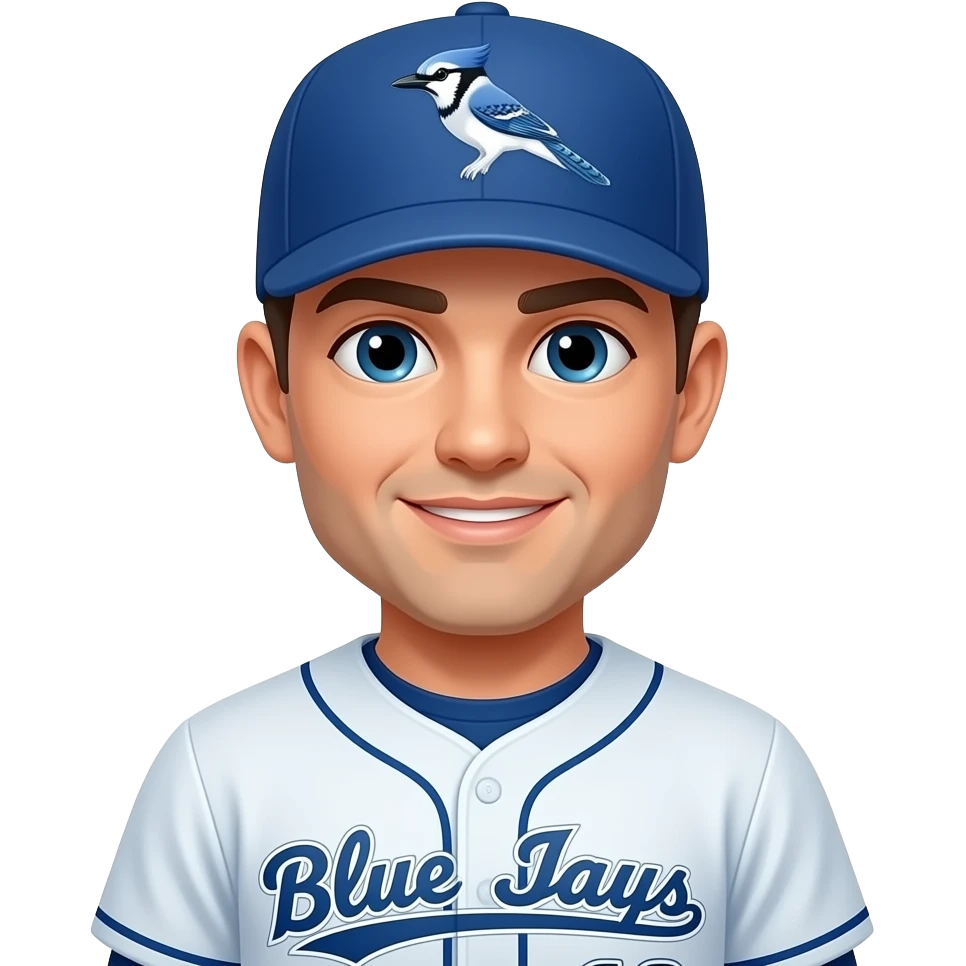 Blue Jays baseball emoji