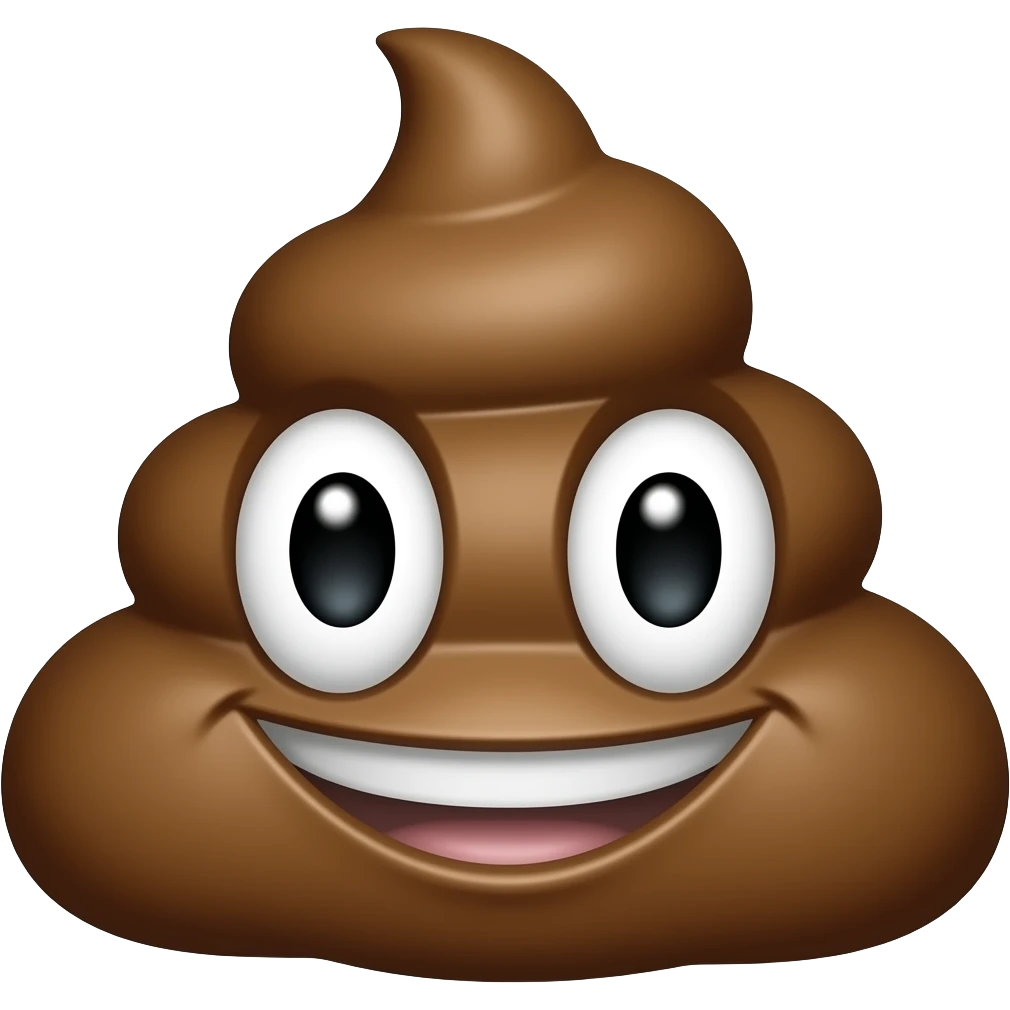 Poopie head emoji