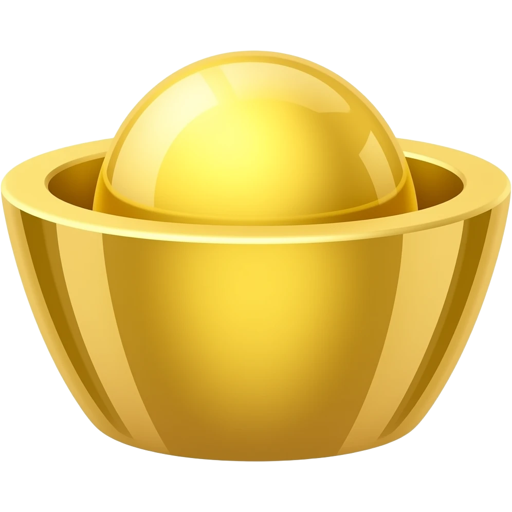 Gold ingots emoji