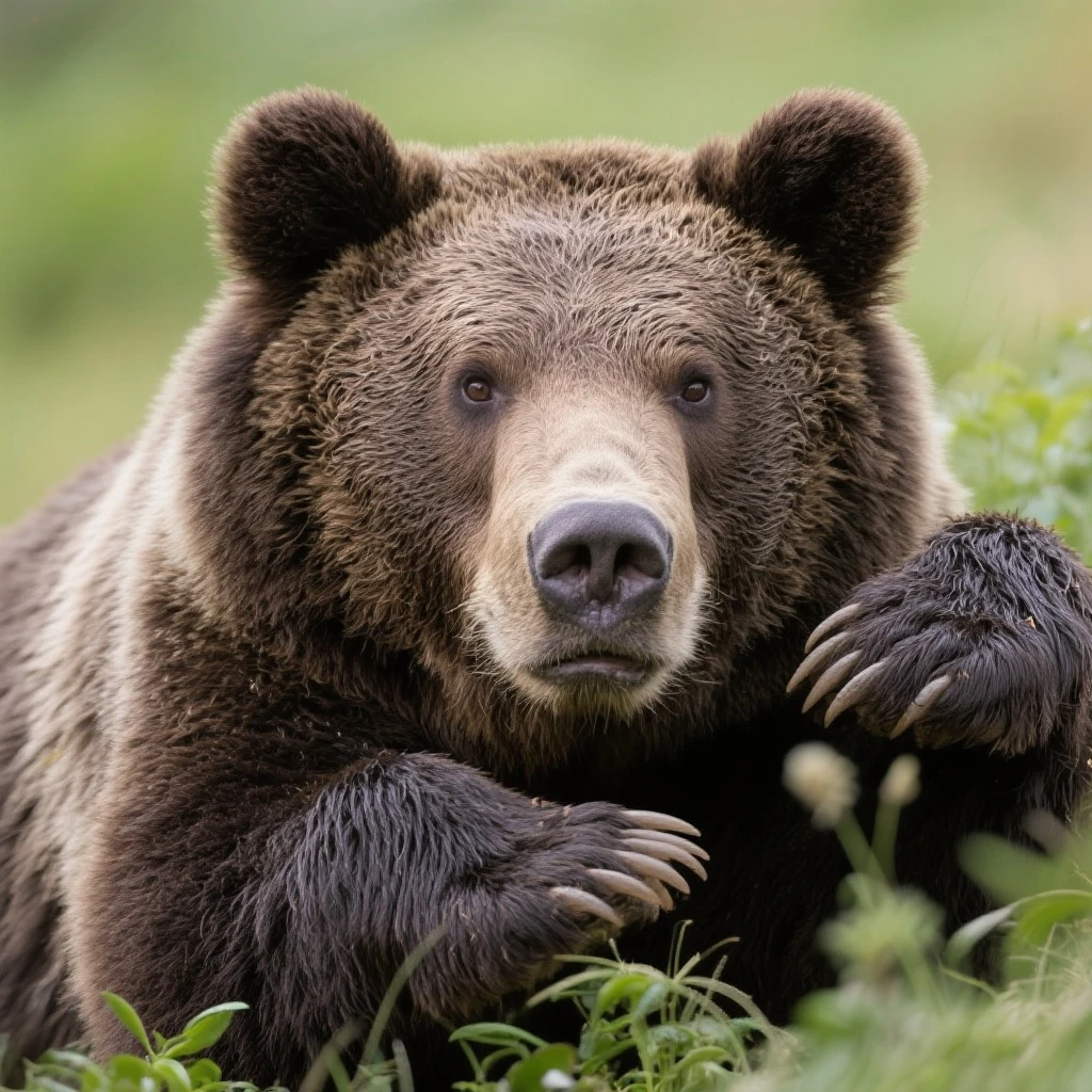 Grizzly bear emoji