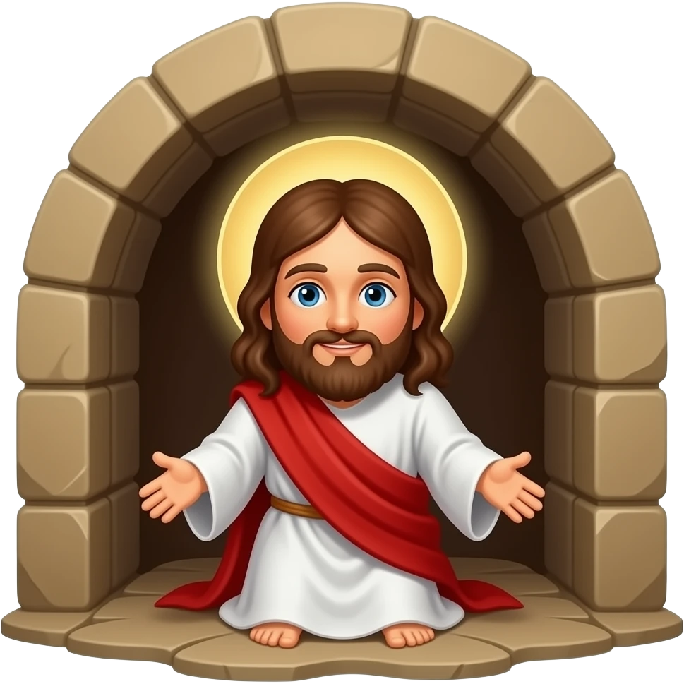 Lazarus raises from the dead emoji