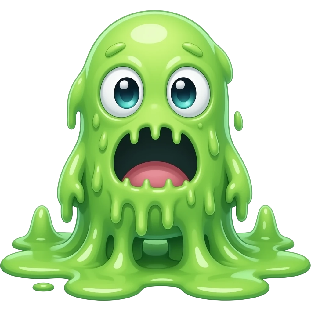 A slime from an Anime emoji