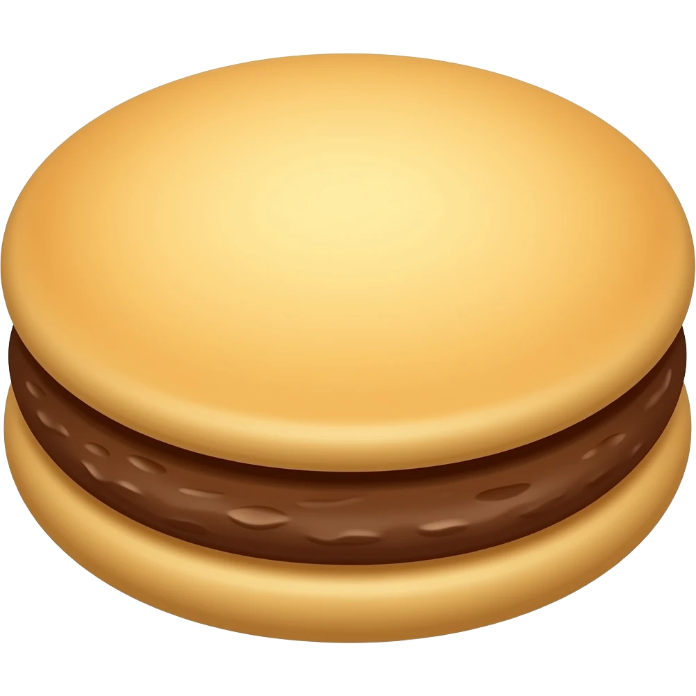 Alfajores de maicena emoji