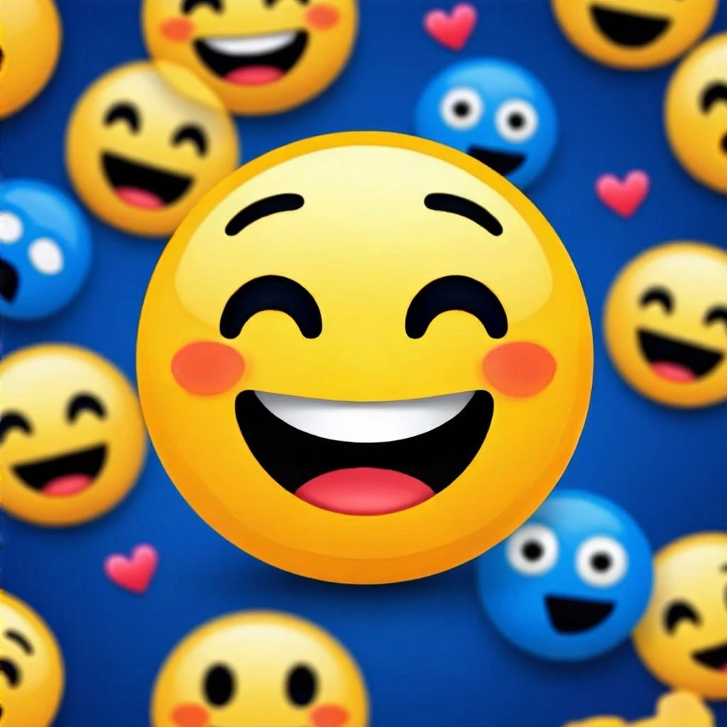 emo smiling emoji emoji