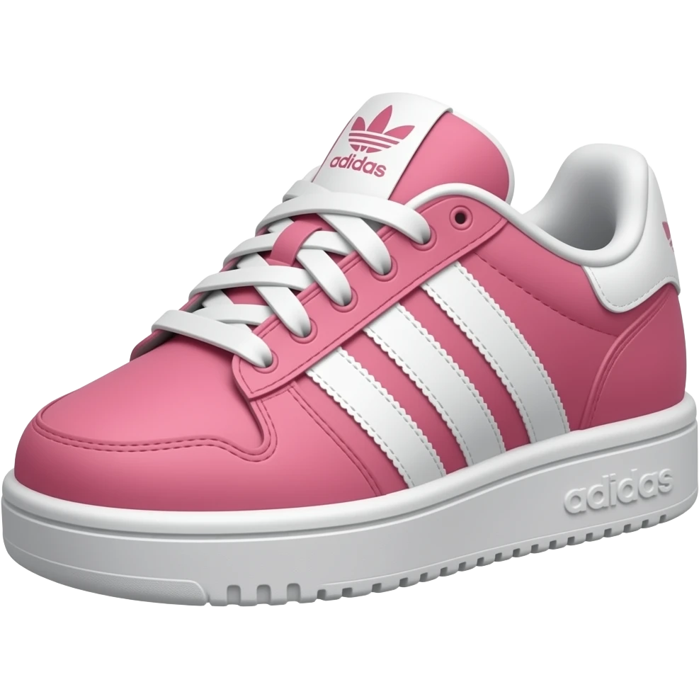 pink adidas sneaker emoji