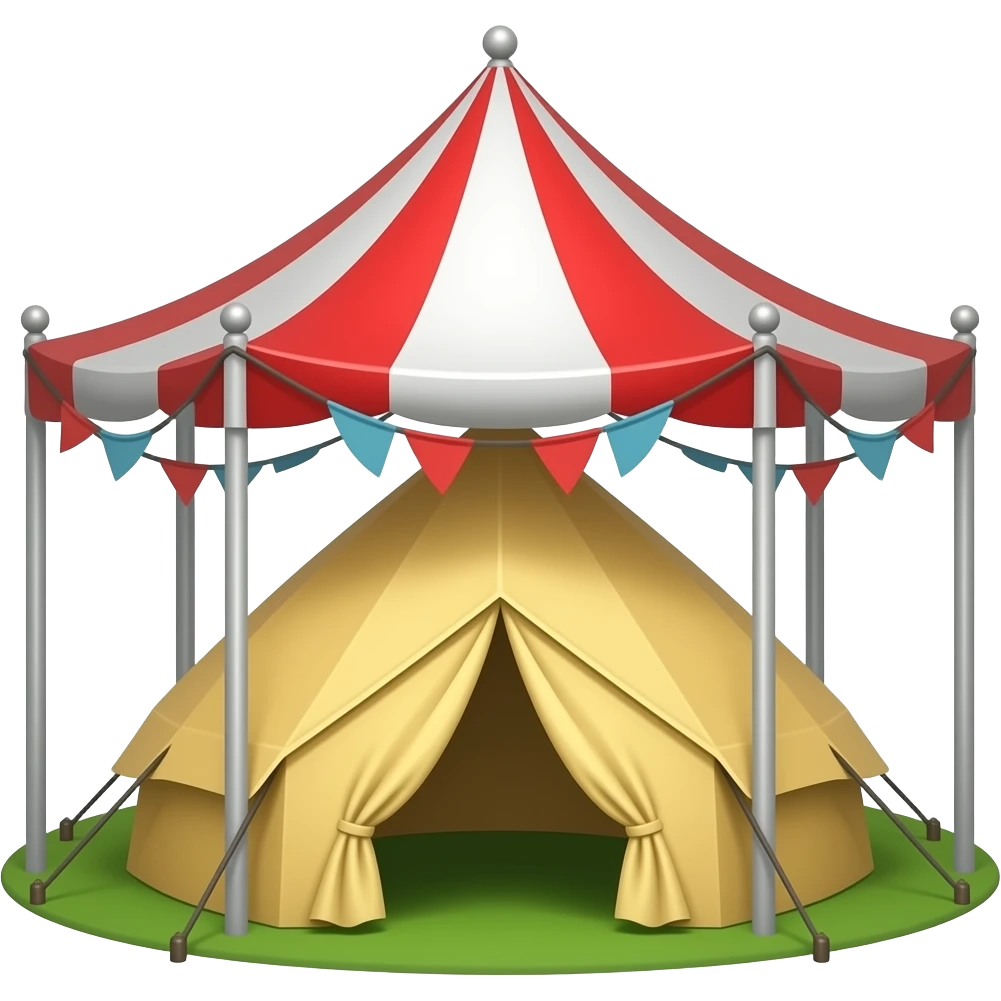 tent tournament emoji