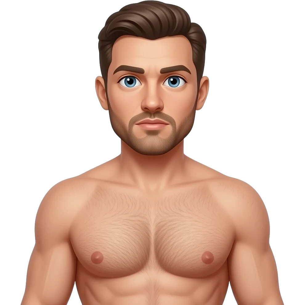 Have a man sucking on her naked breasts emoji