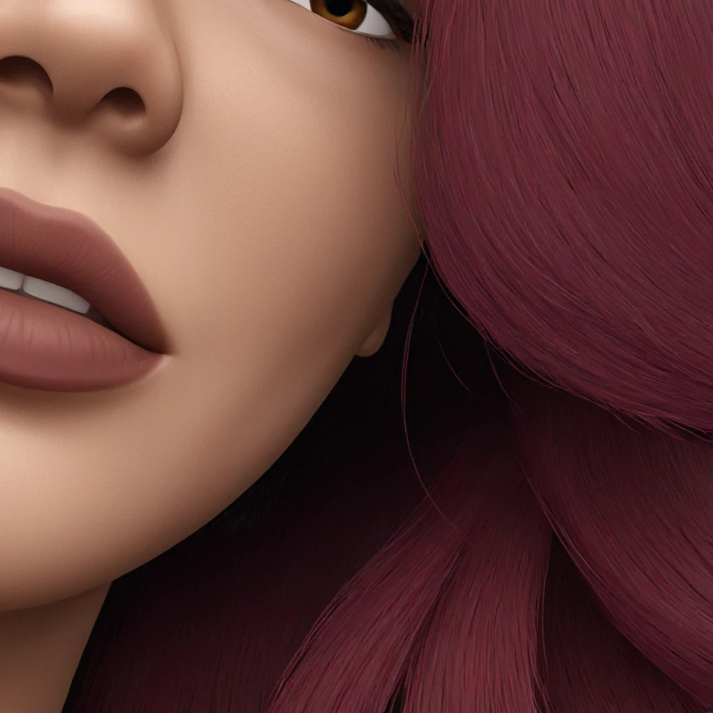 realistic portrait of a girl emoji