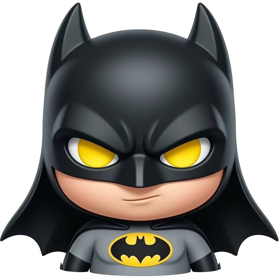 batman chibi closeup emoji