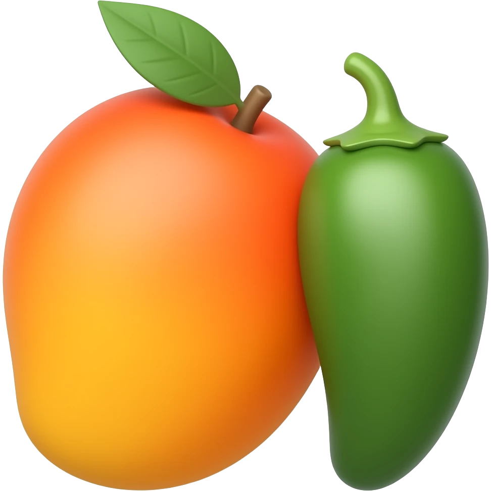 mango x habanero emoji