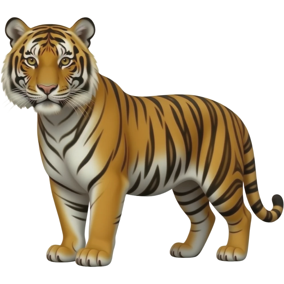 Siberian tiger emoji