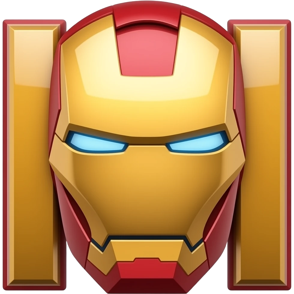 I want the ironman triathlon logo. Not the ironman superhero. I want the I and M emoji