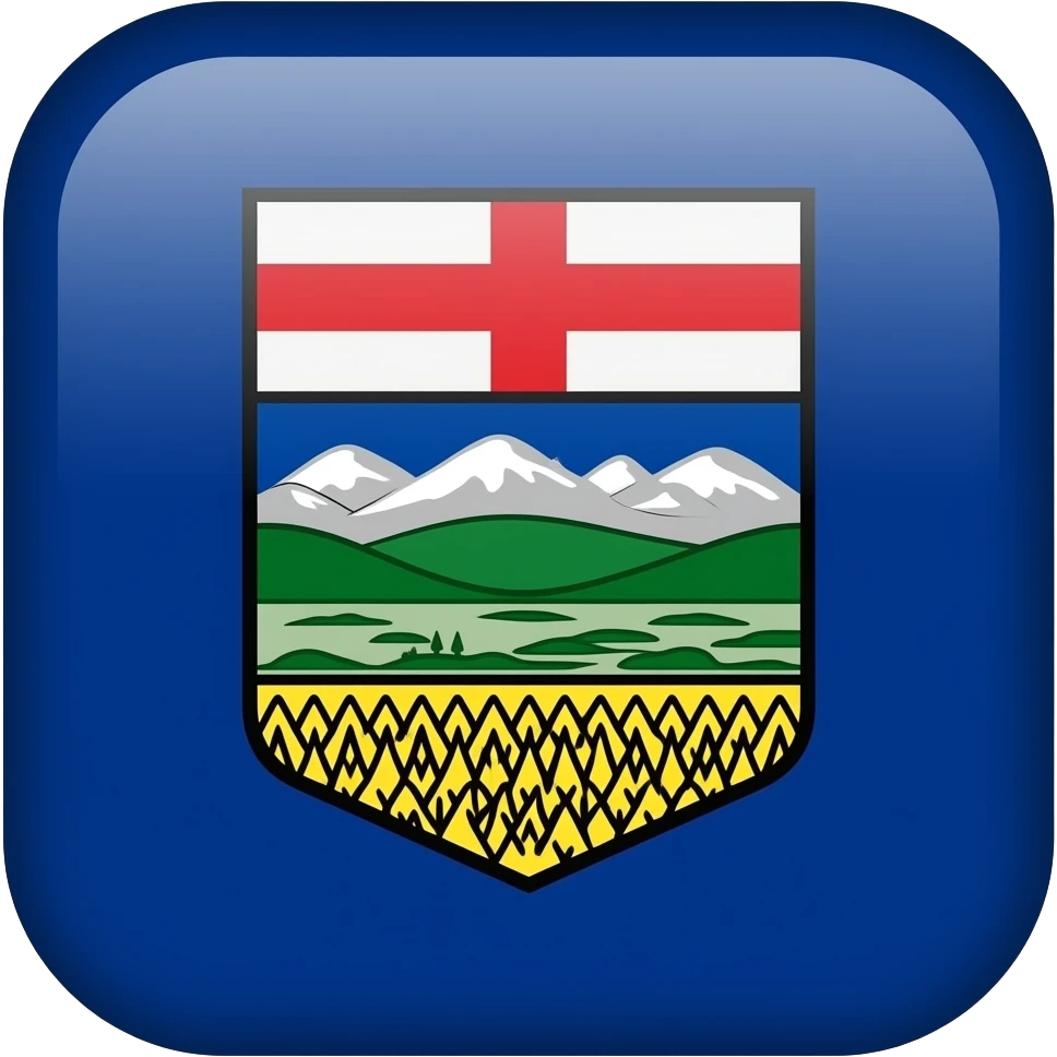 Flag of Alberta emoji