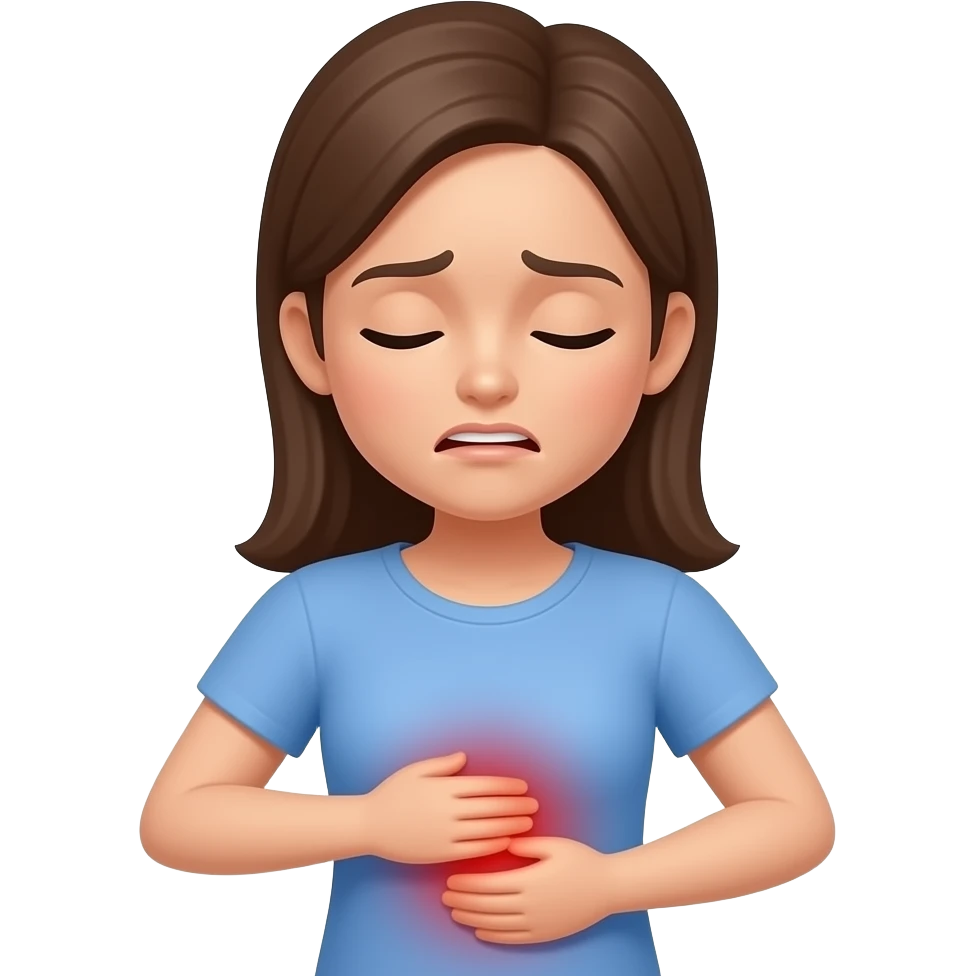 Menstrual cramps emoji