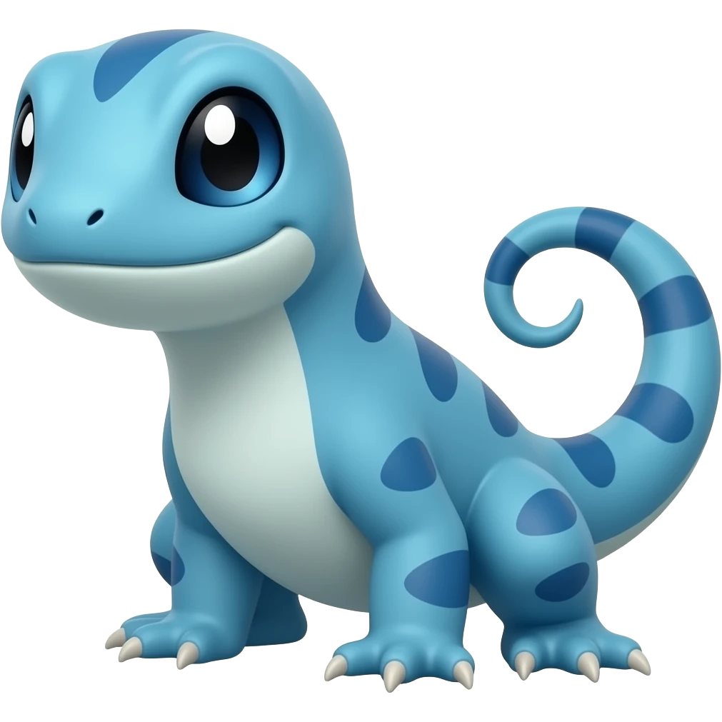 blue lizard fakemon emoji