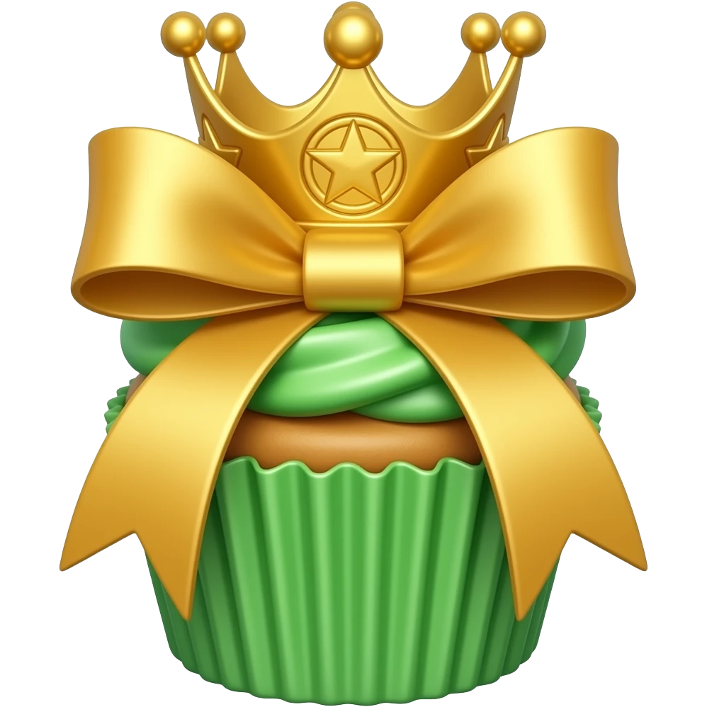 green muffin winner emoji