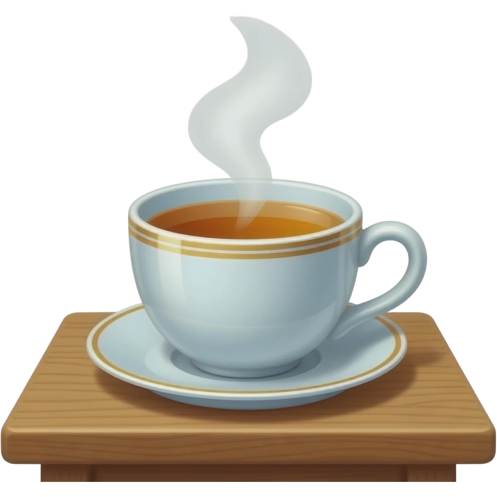 hot tea in a cup emoji
