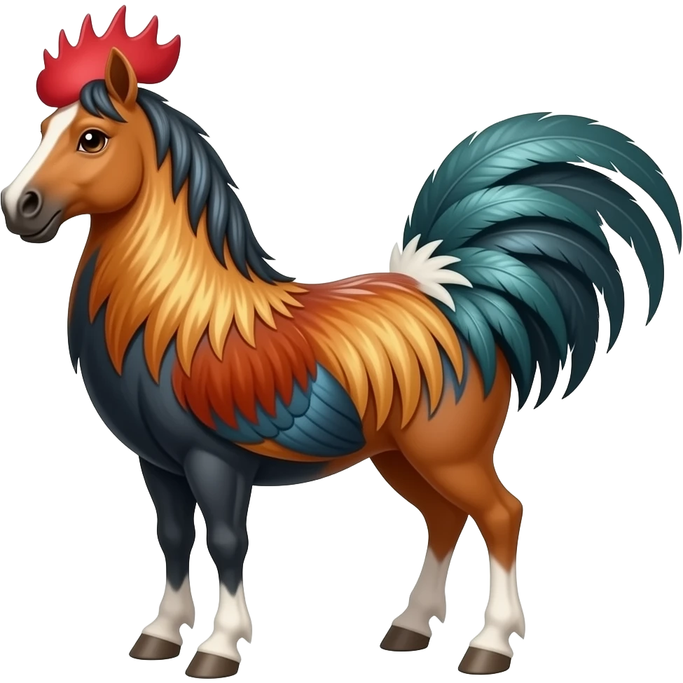 horse fully erect cock emoji