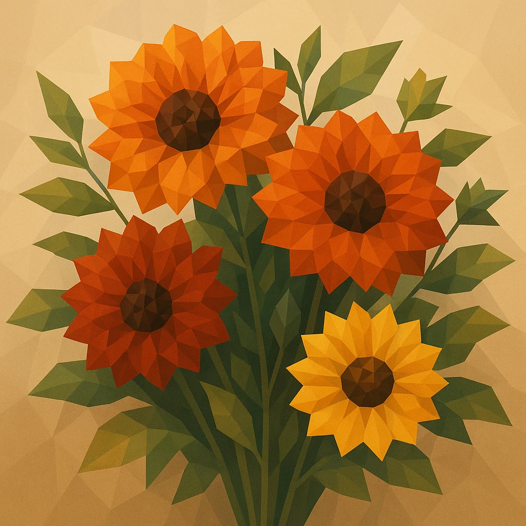 autumn flowers emoji