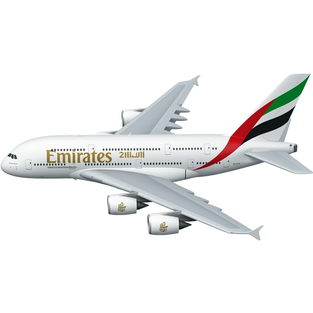 emirates a 380 emote emoji
