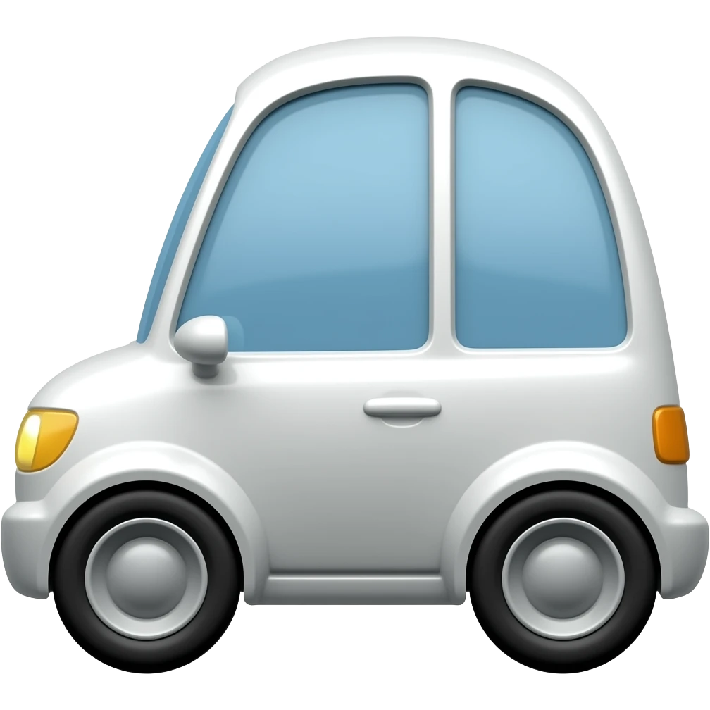 Small white car emoji