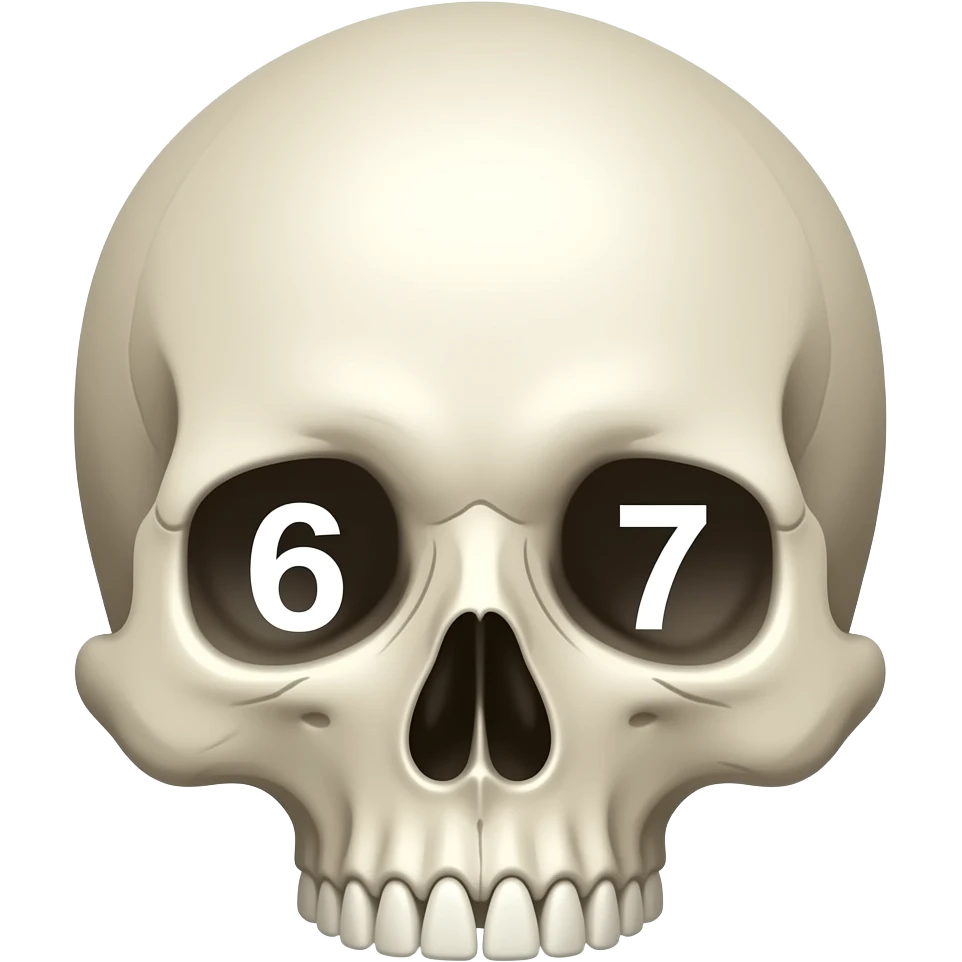 💀6⃣7⃣ emoji