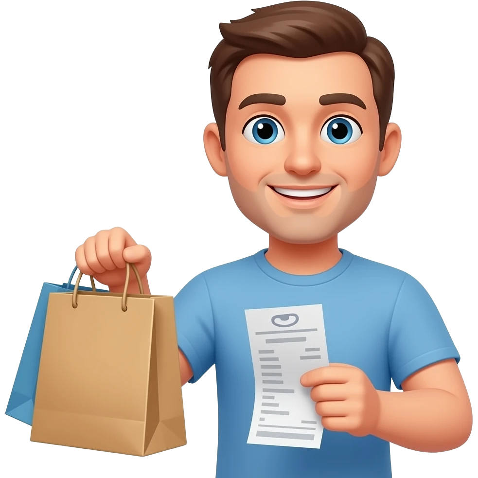 bought man emoji