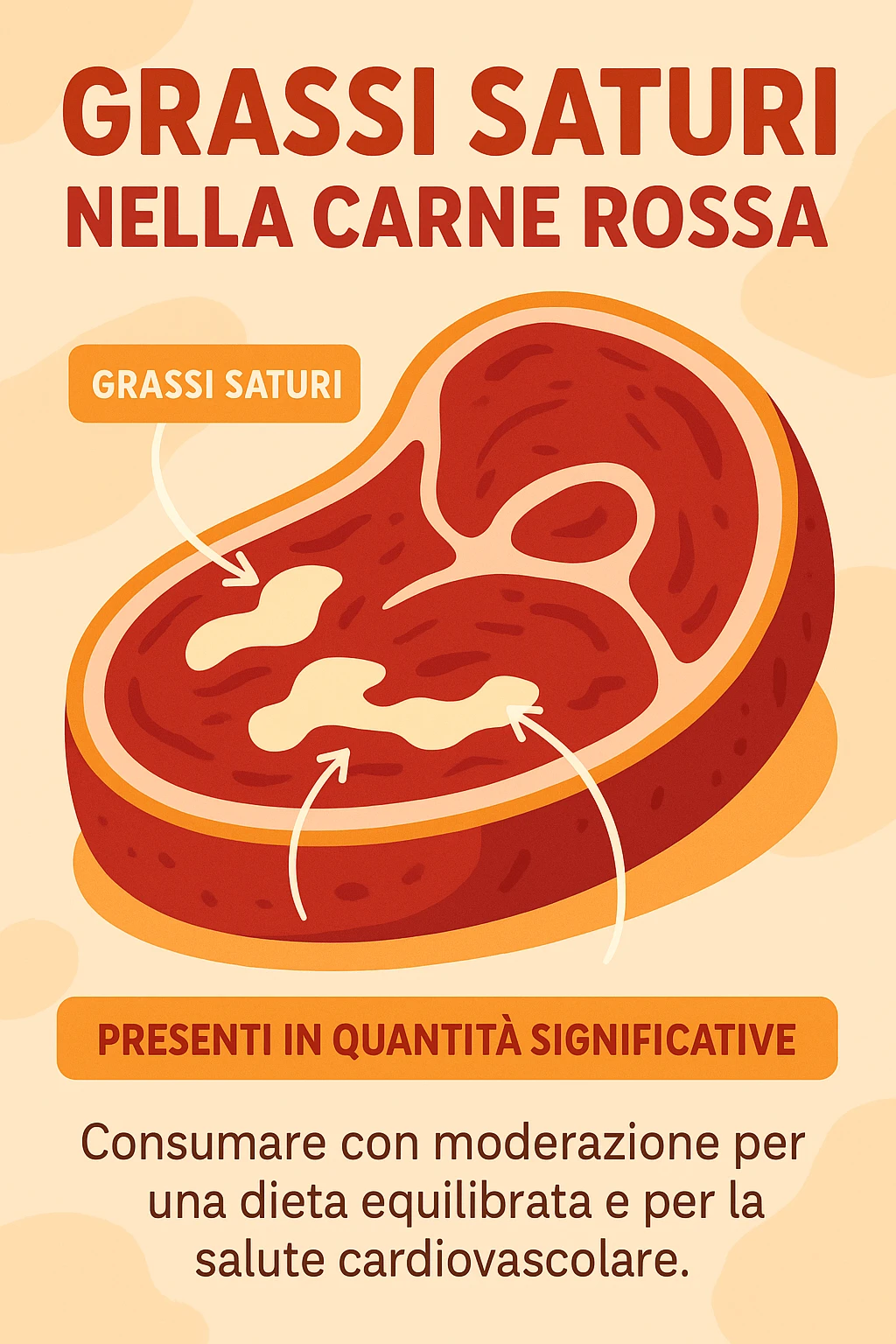 grassi saturi carne rossa in italiano emoji