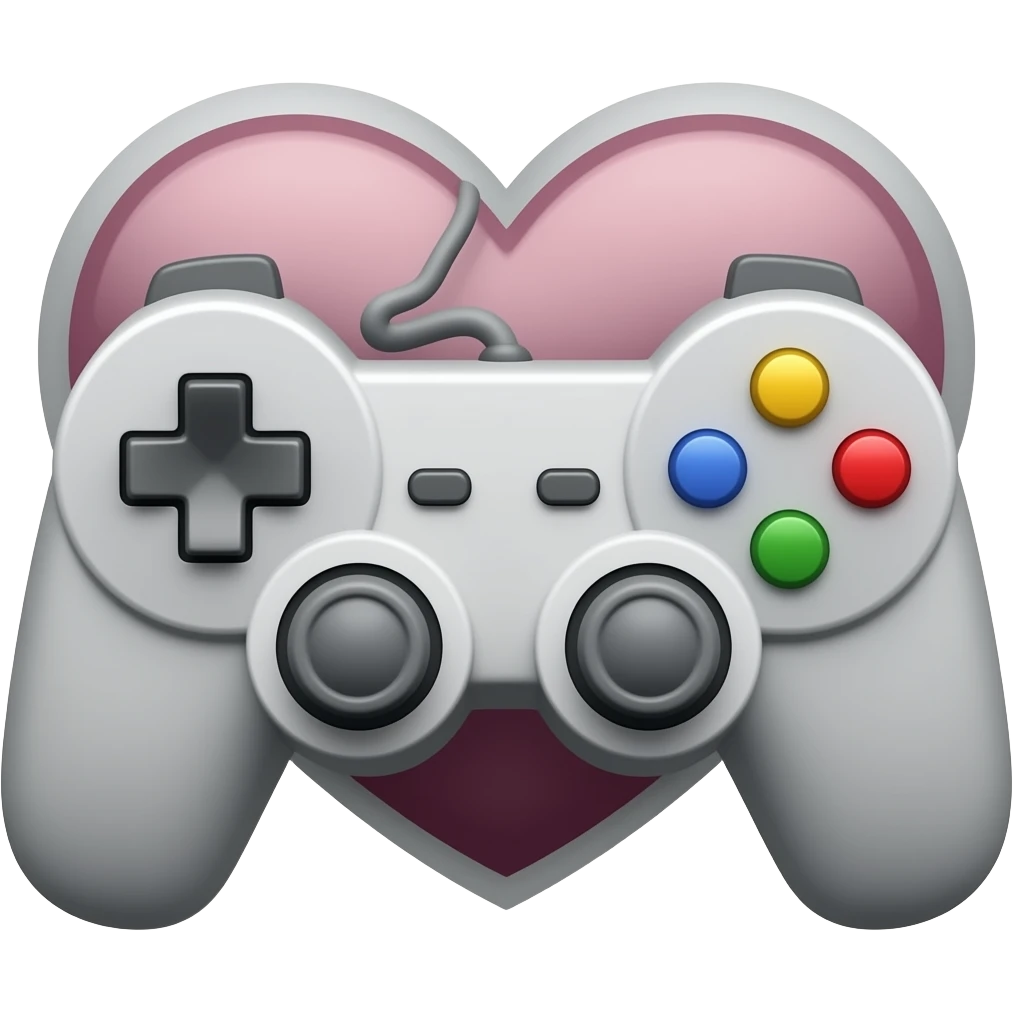 full heart video game emoji