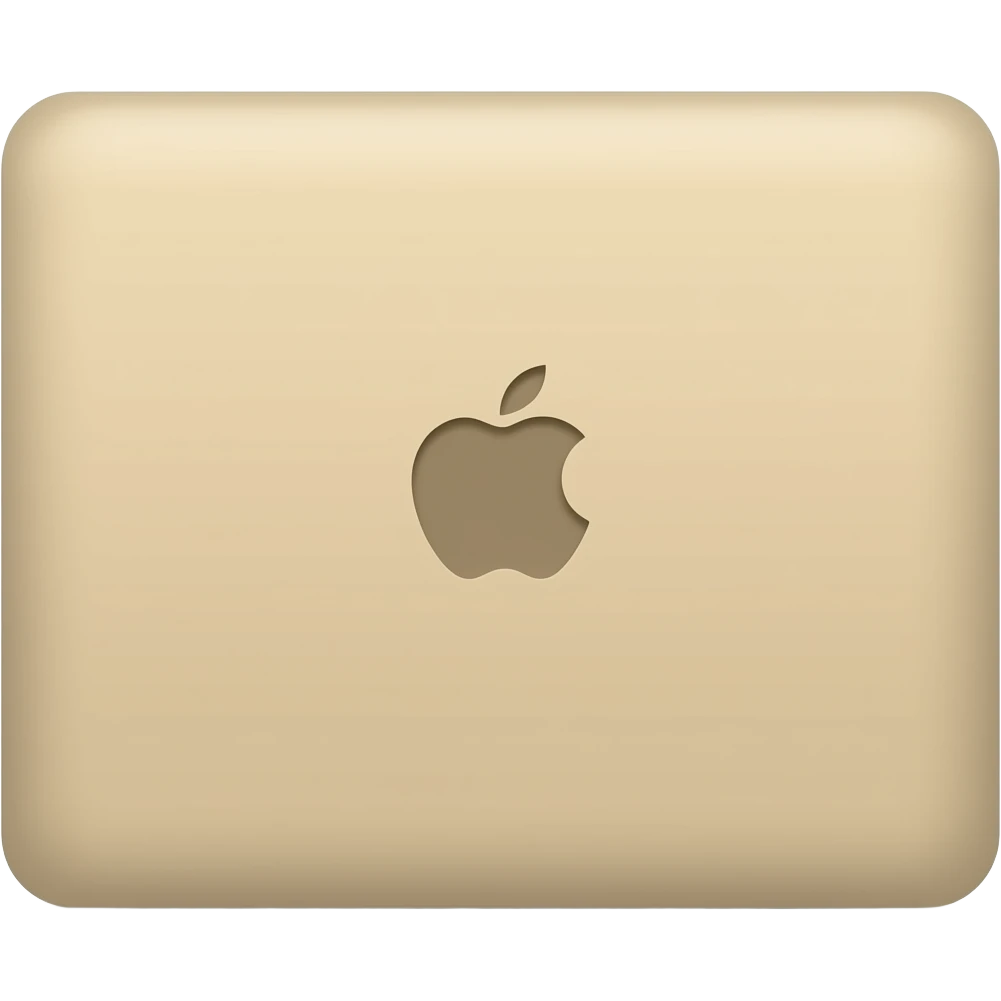 beige macbook pro emoji