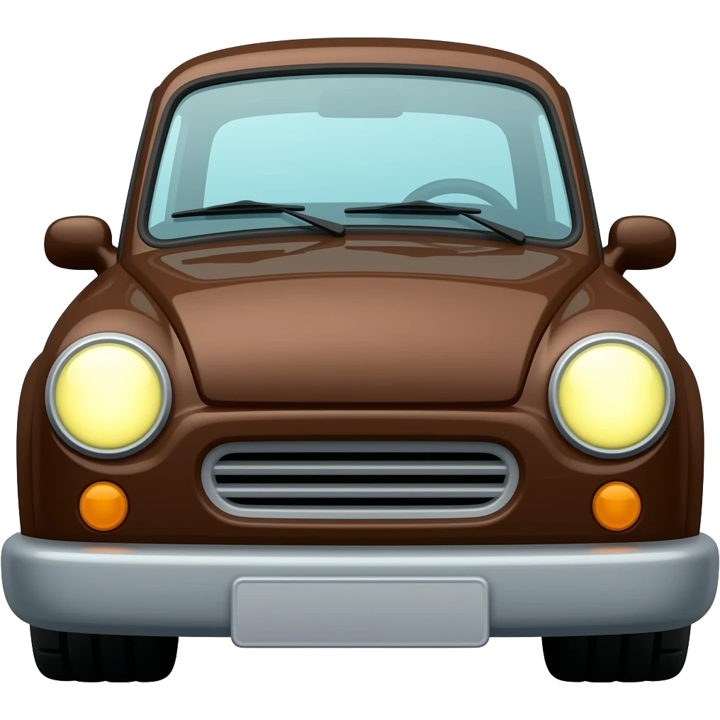 Chocolate Car emoji