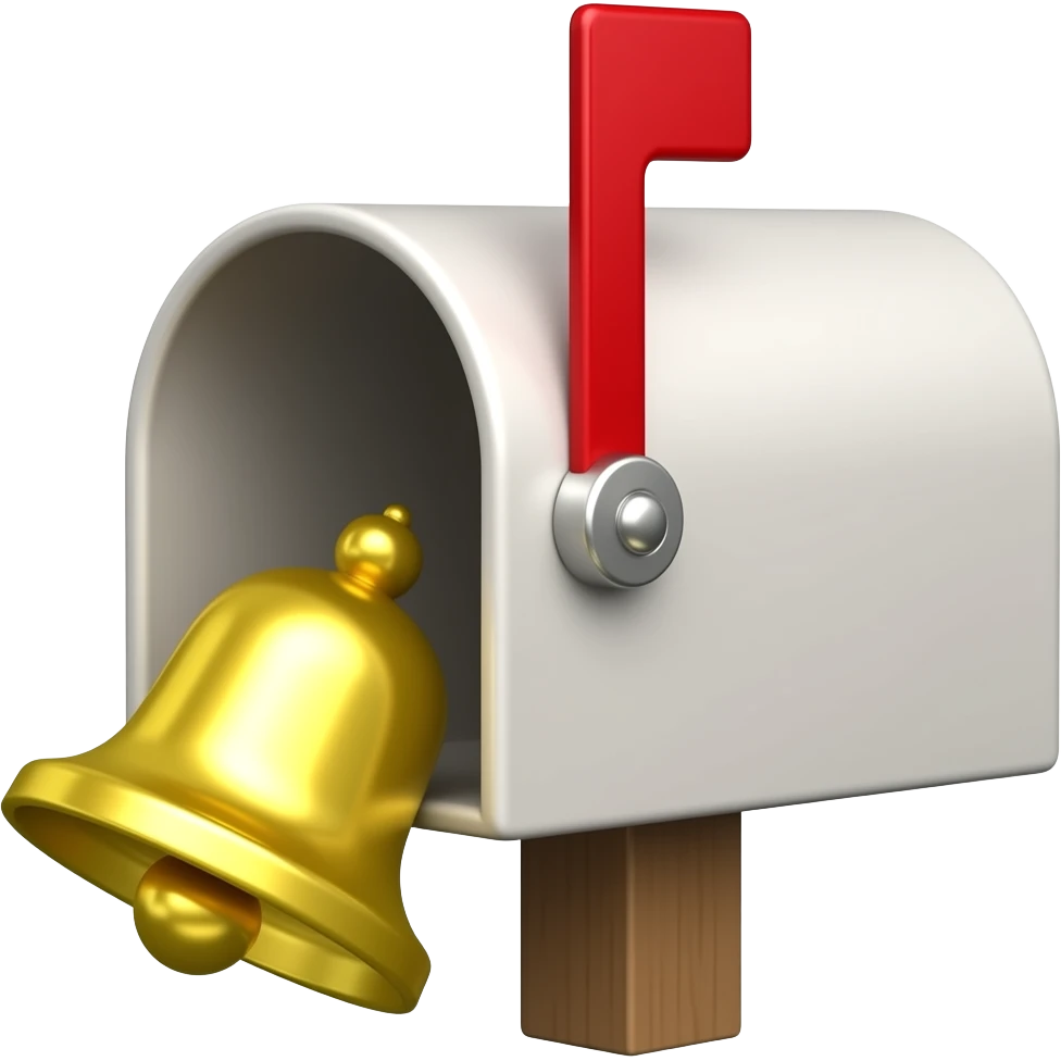bell mail emoji