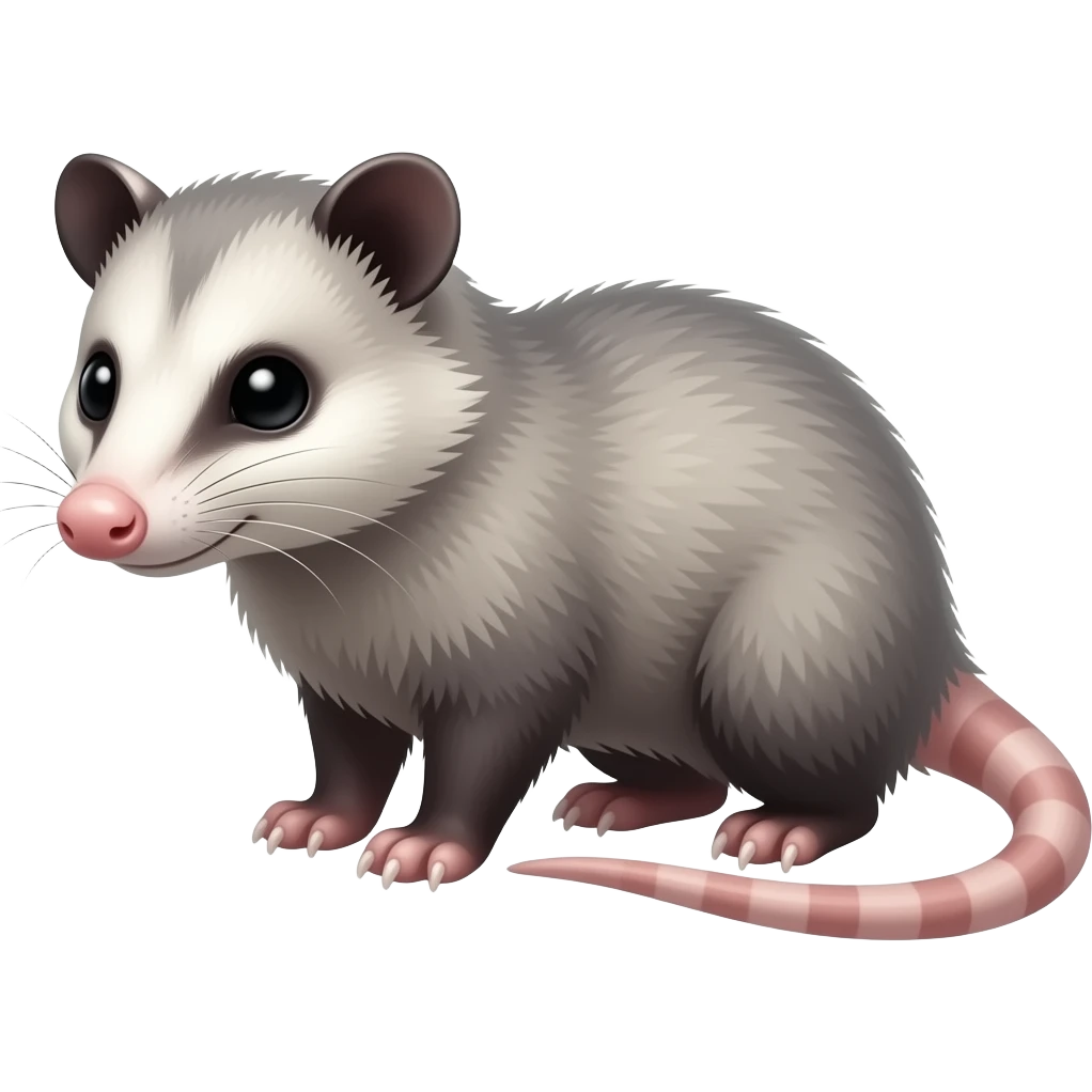 Opossum emoji