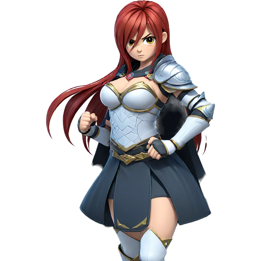 confident warrior girl portrait emoji