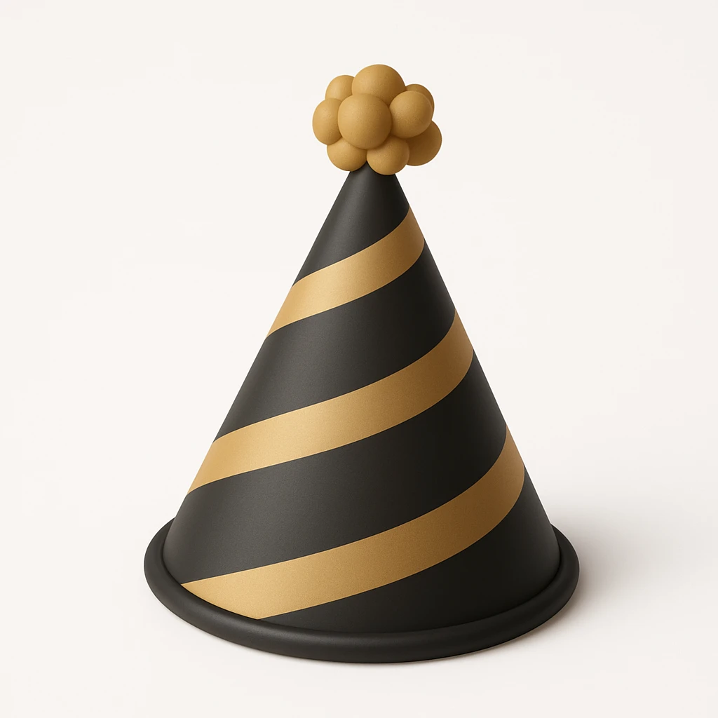 party hat emoji