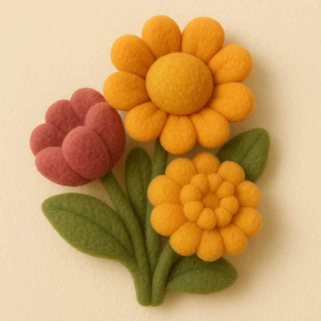 autumn flowers emoji