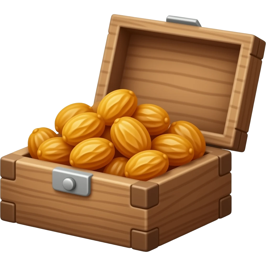 Box of raisins emoji