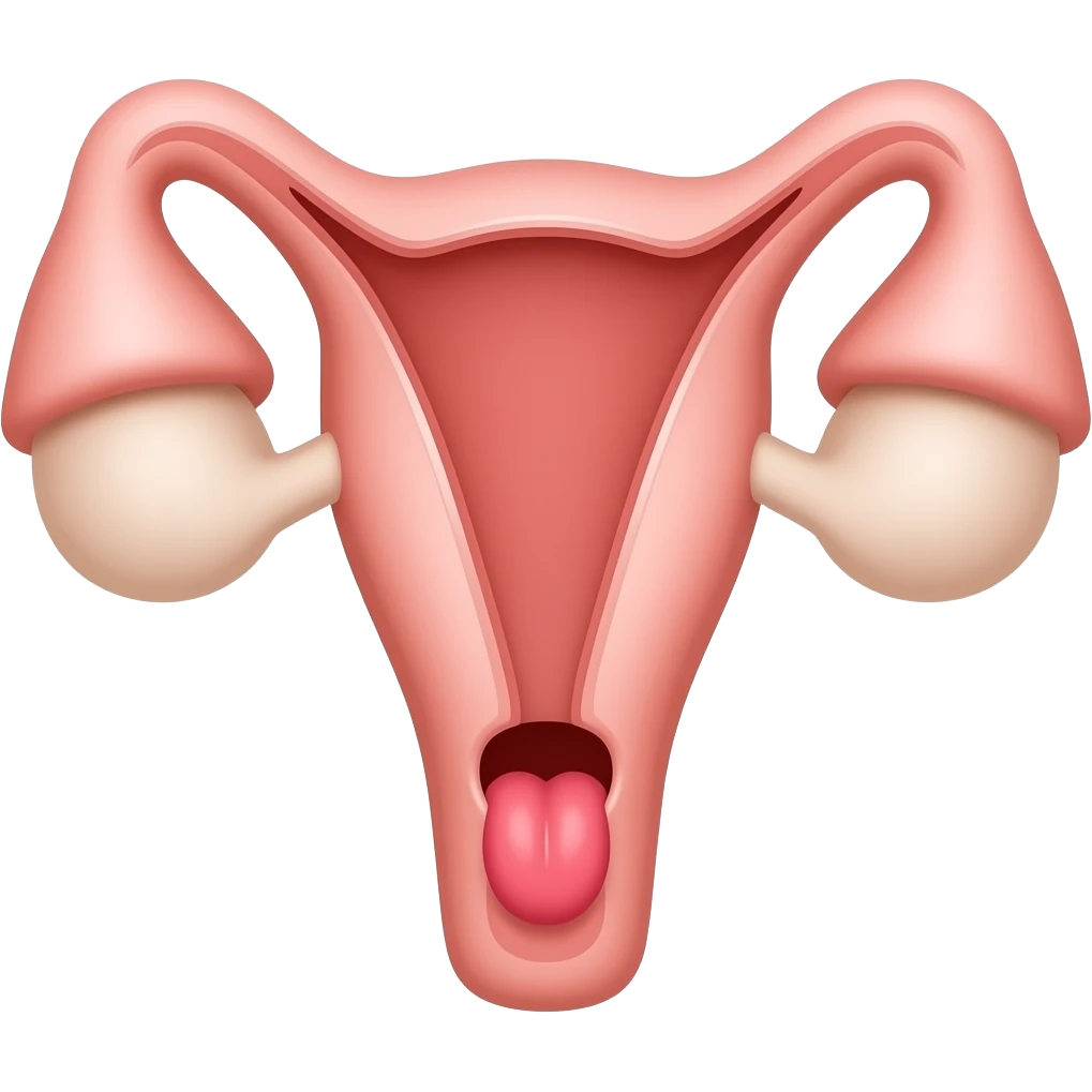 Large vagina with a tung liking it emoji