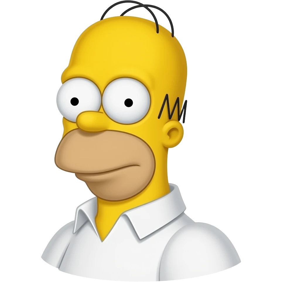 Homer simpson emoji
