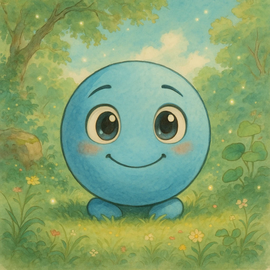 blue emoji emoji