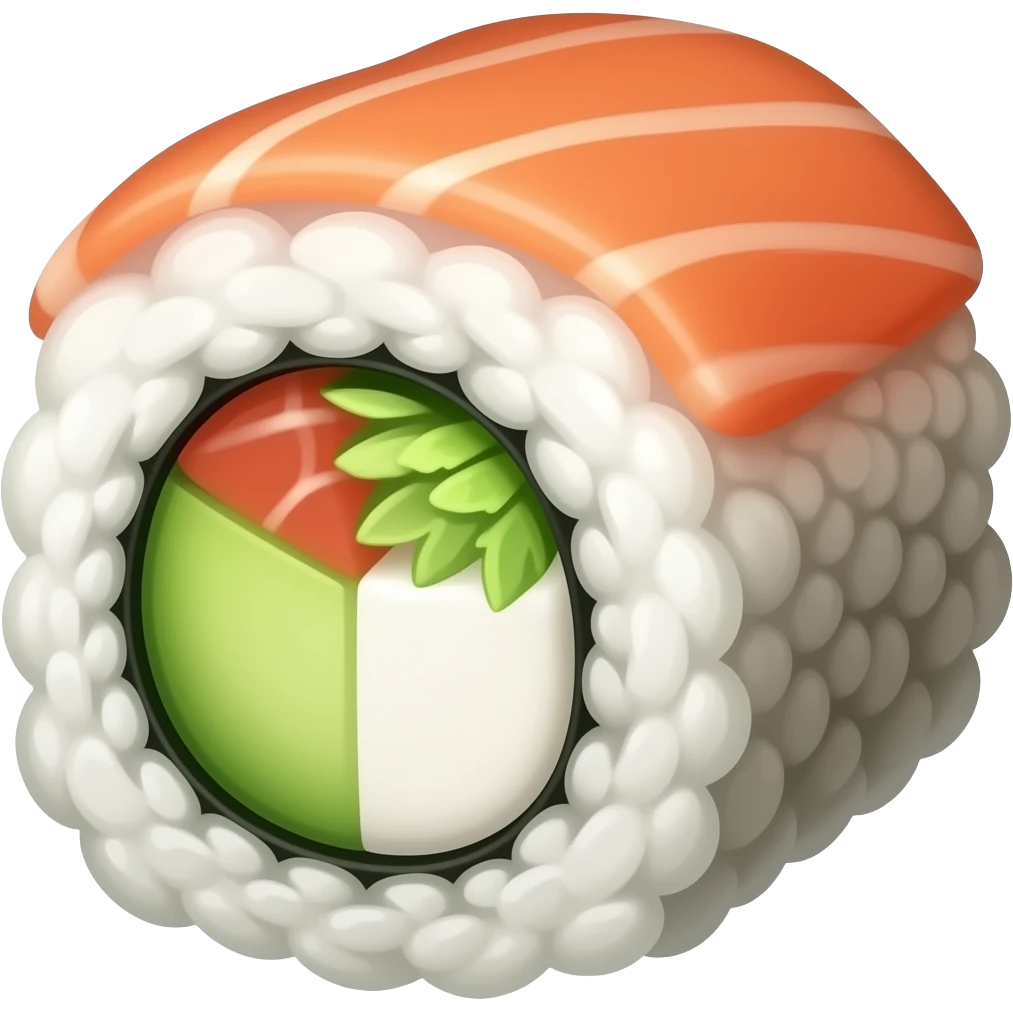 sushi roll emoji