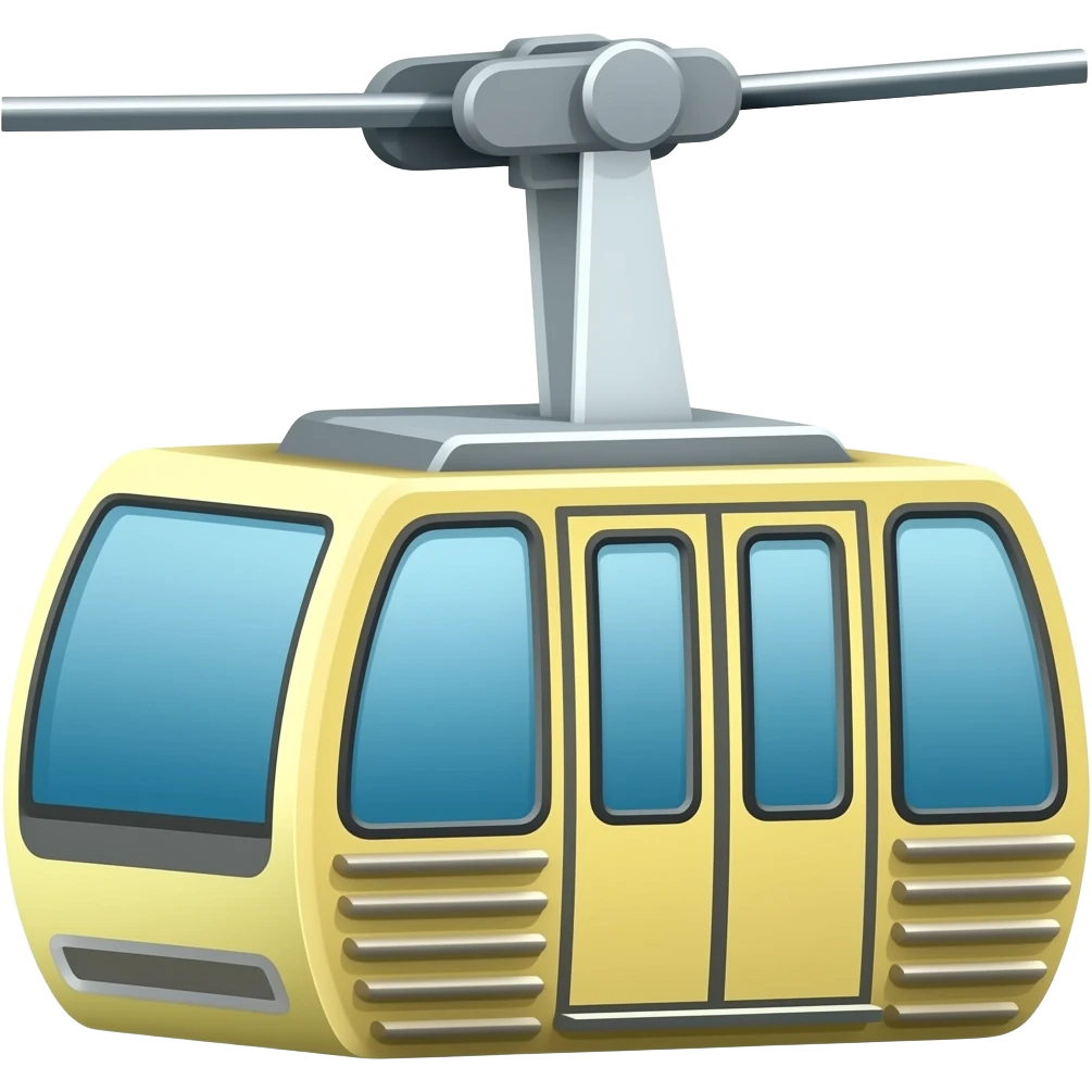 Cable car emoji