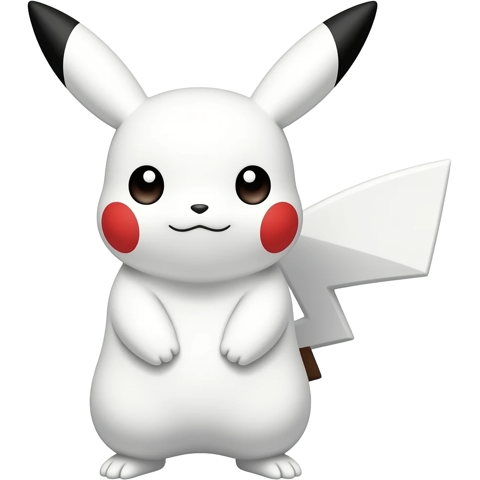 White pikatchu emoji