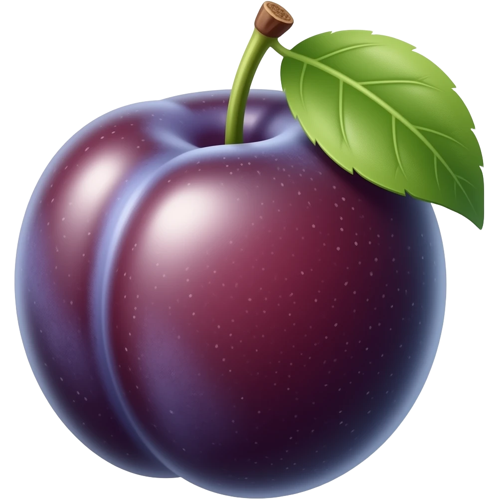 Plum emoji emoji