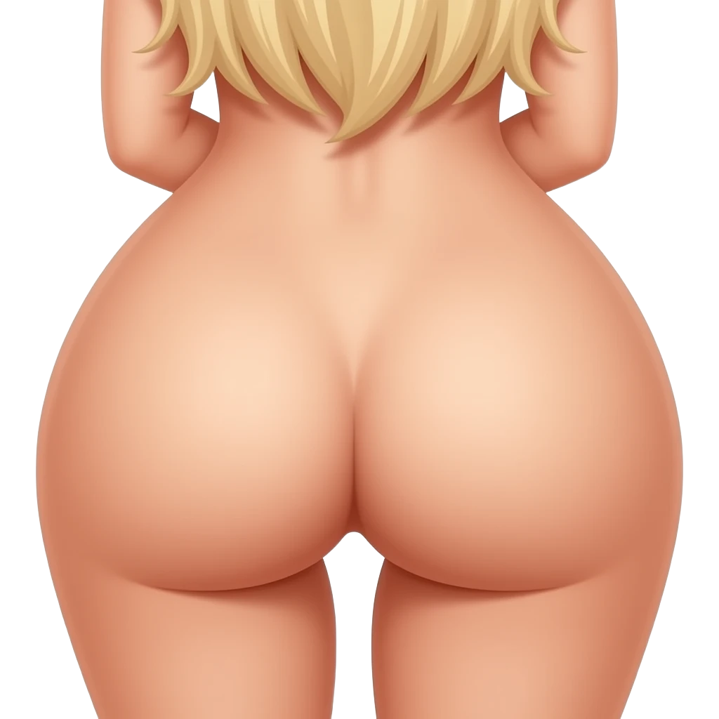 show me a naked blonde womans big and curvy butt emoji