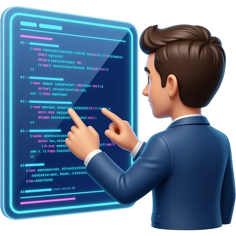 ИИ пишет код (✨), в контексте вайбкодинга emoji